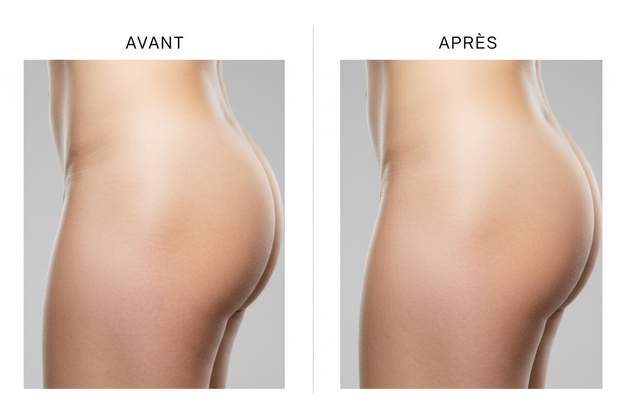 image Avant / Après cellulite